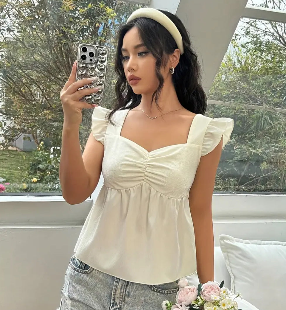 Snow white top