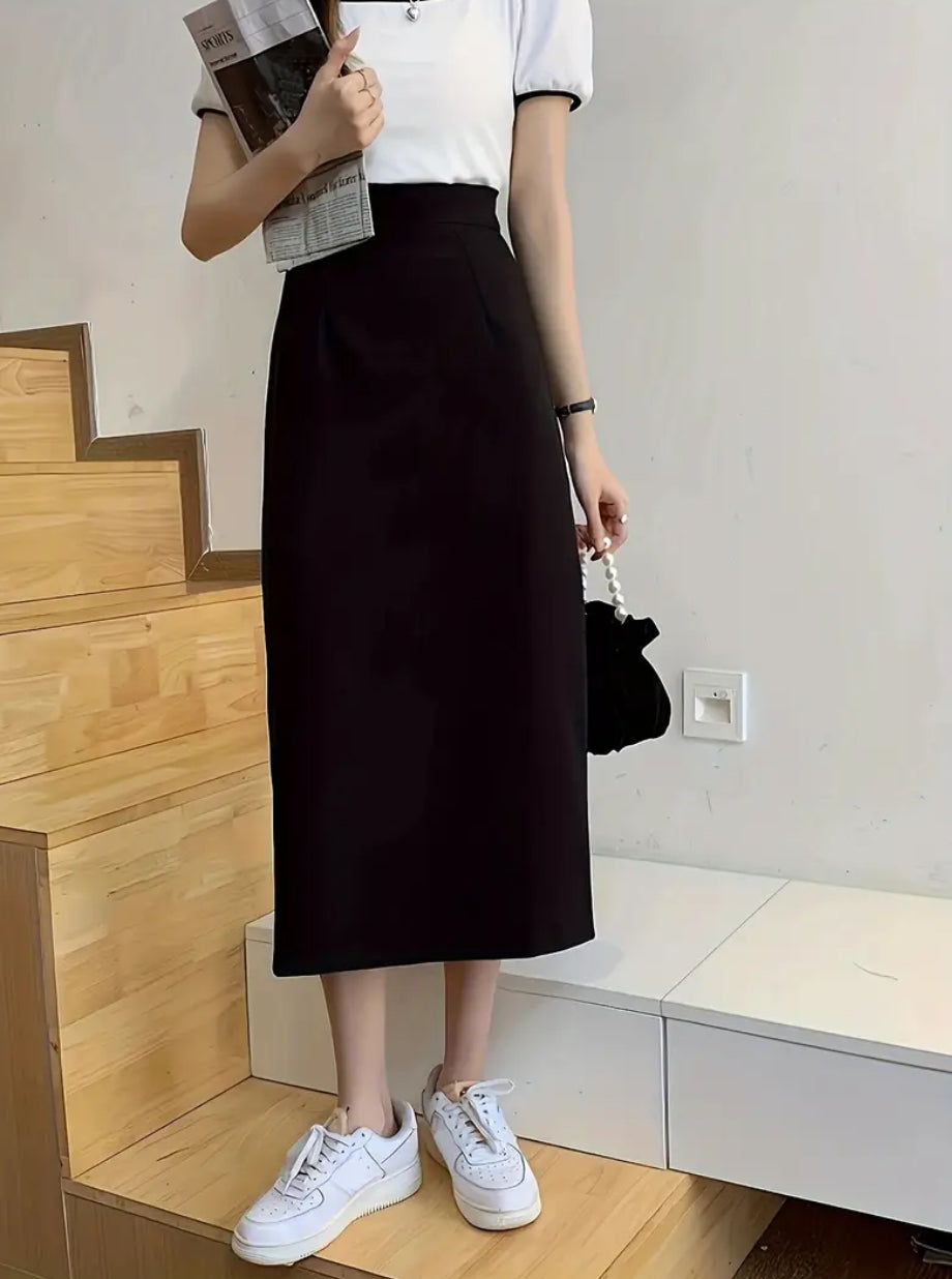 Cheek high waist skirt
