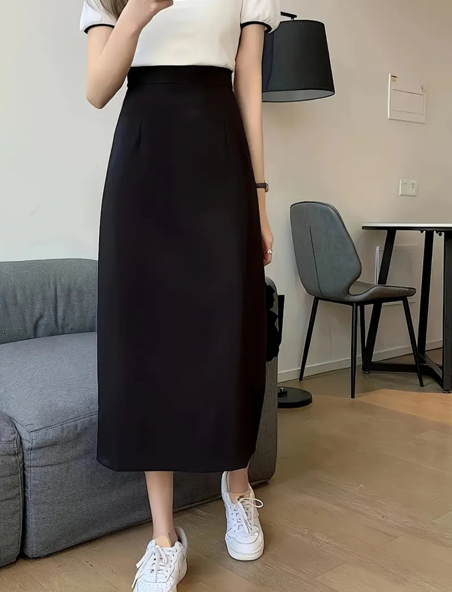 Cheek high waist skirt