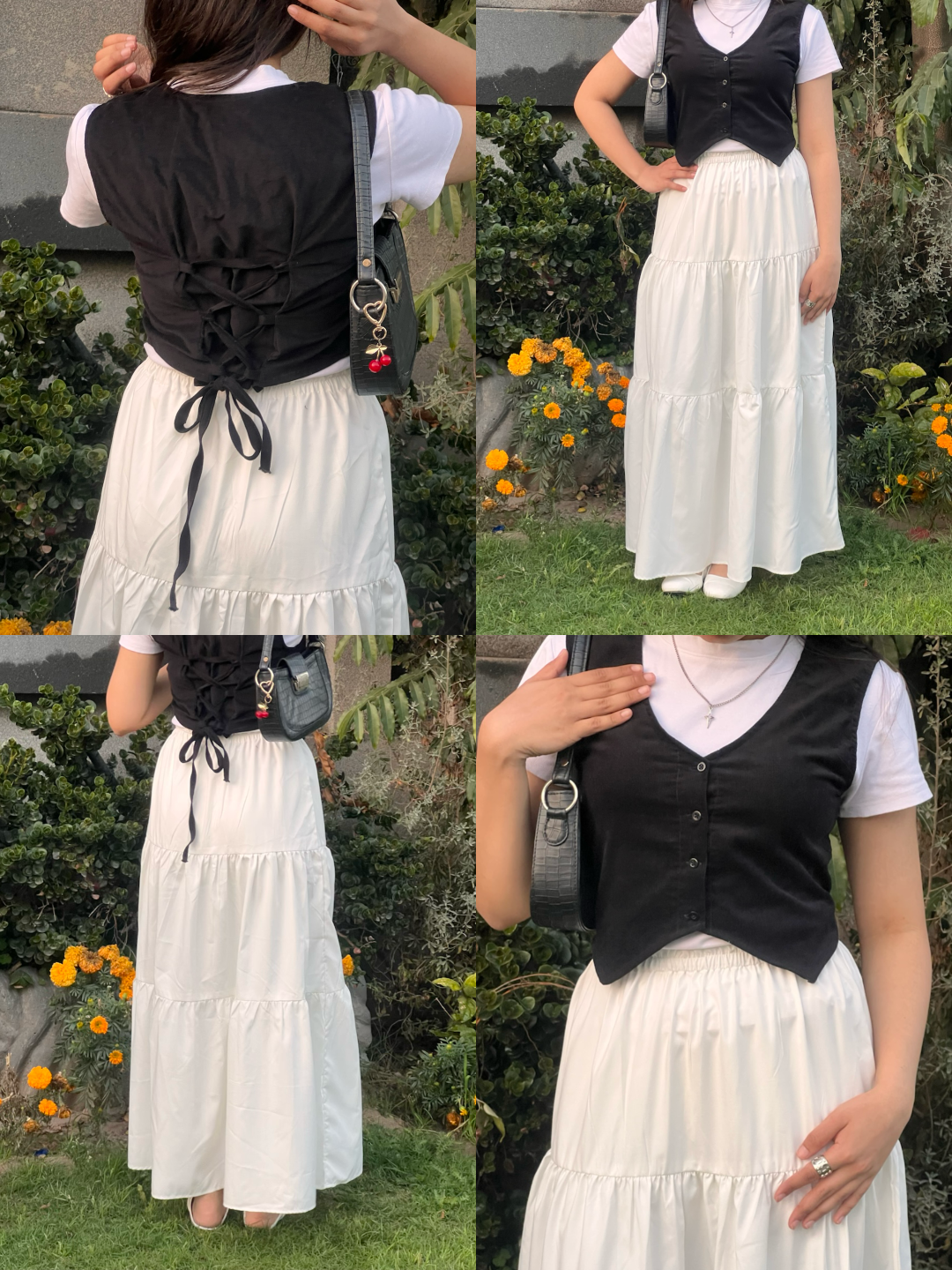 Cordrouy Corset Vest