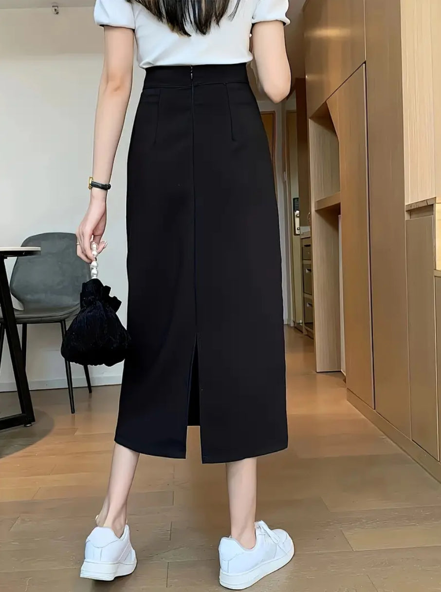 Cheek high waist skirt