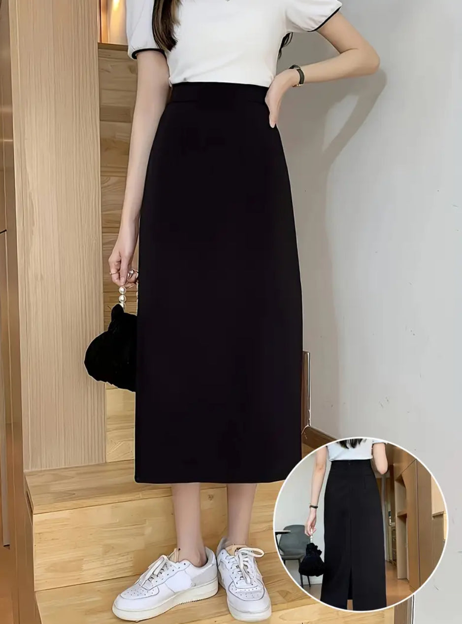 Cheek high waist skirt