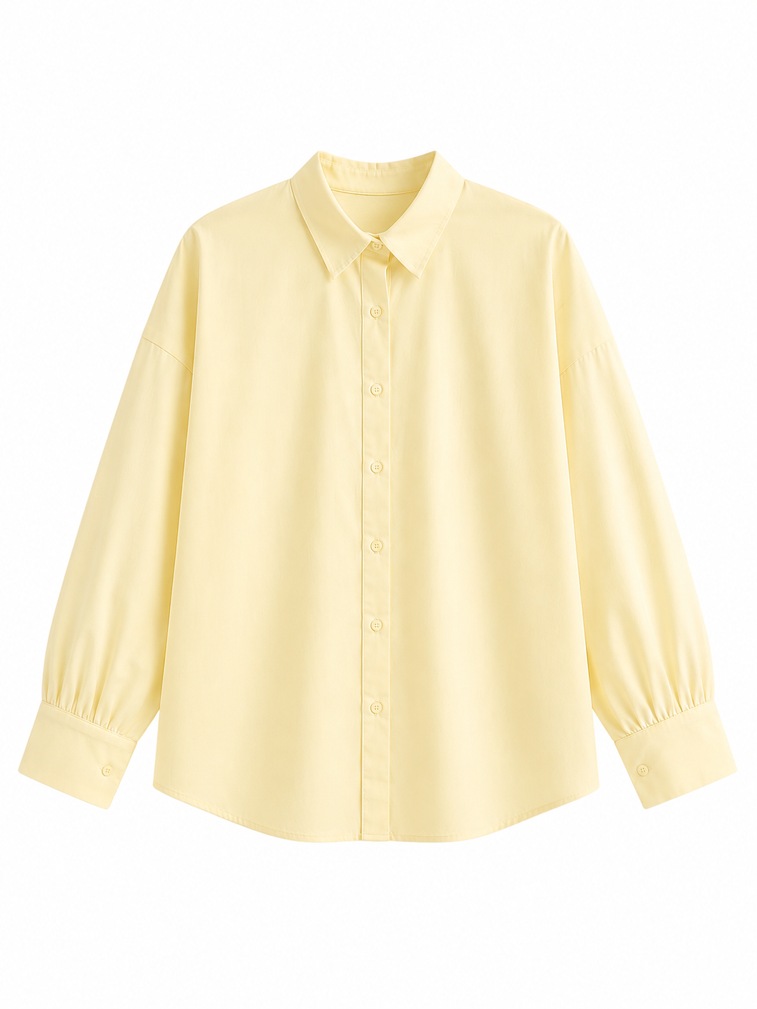 Butter Yellow Button Down