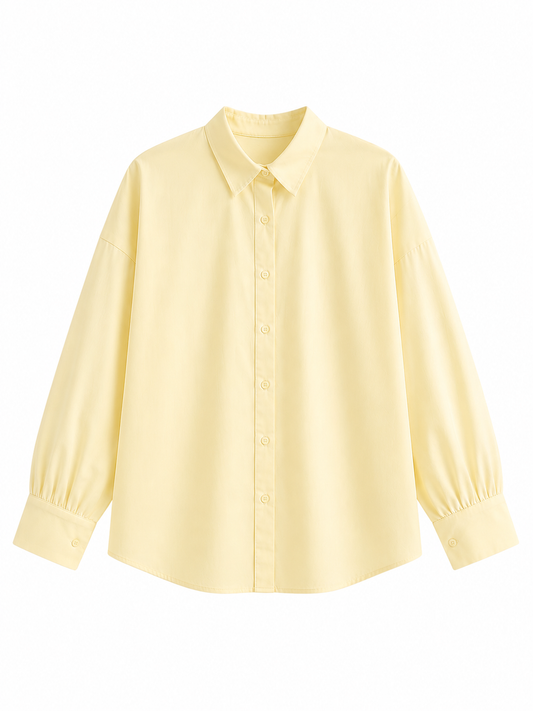 Butter Yellow Button Down