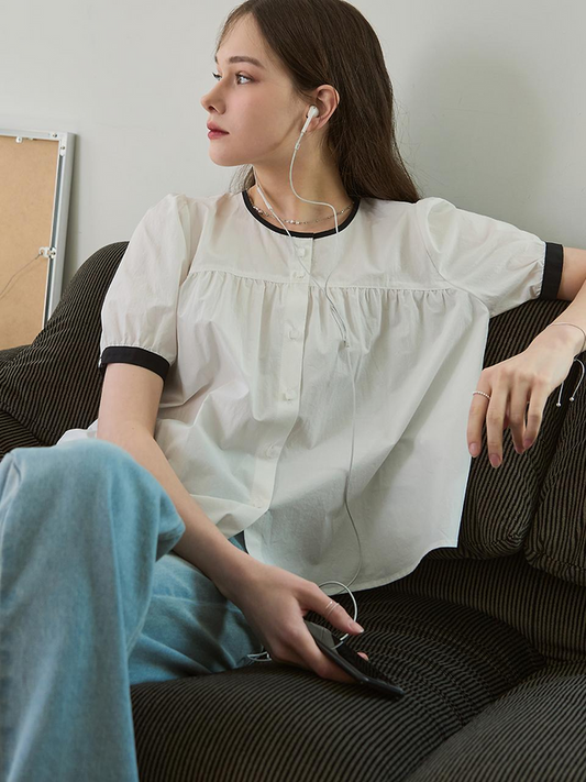 Ivory charm top
