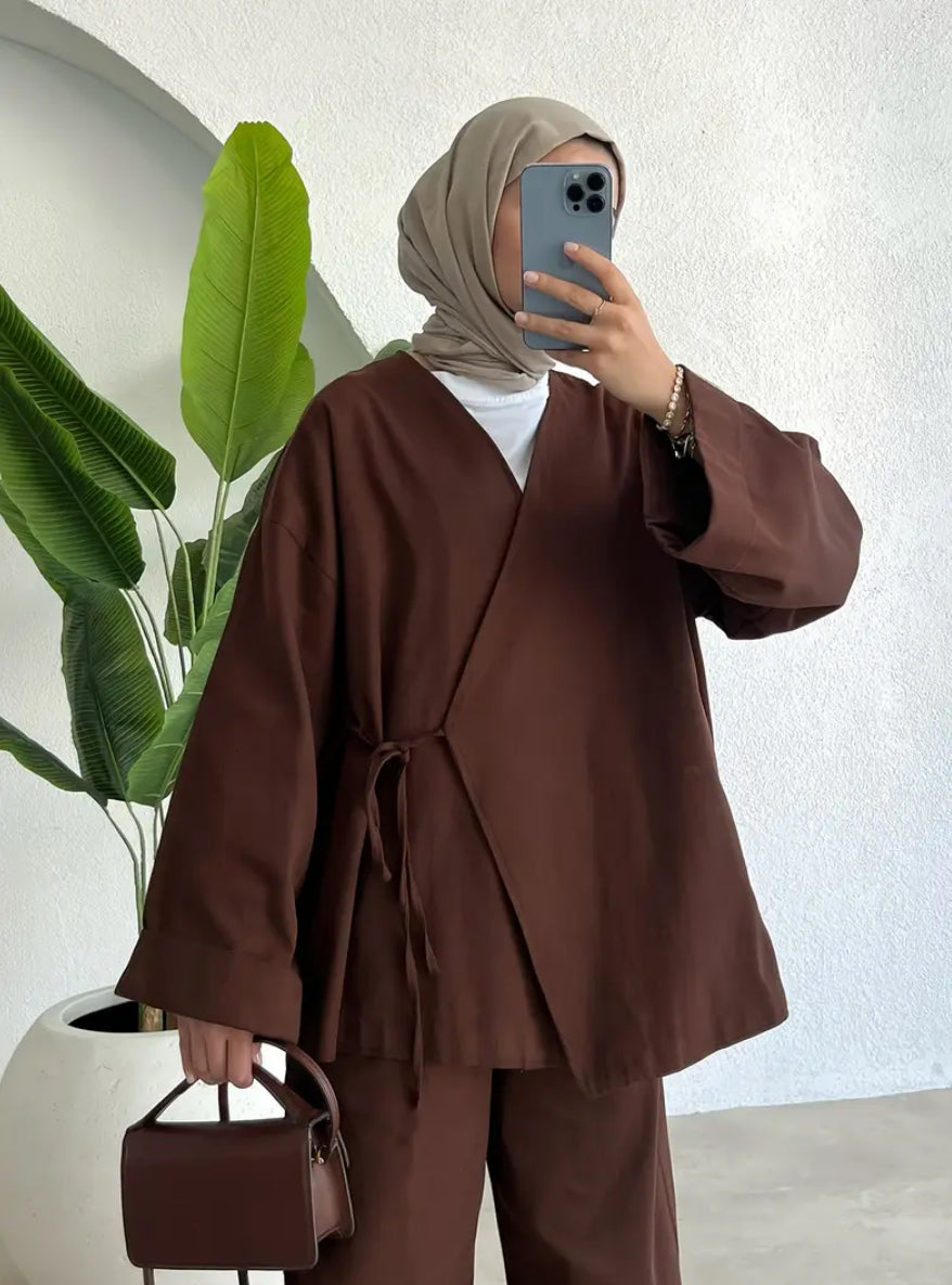 Mocha muse Co Ord Set
