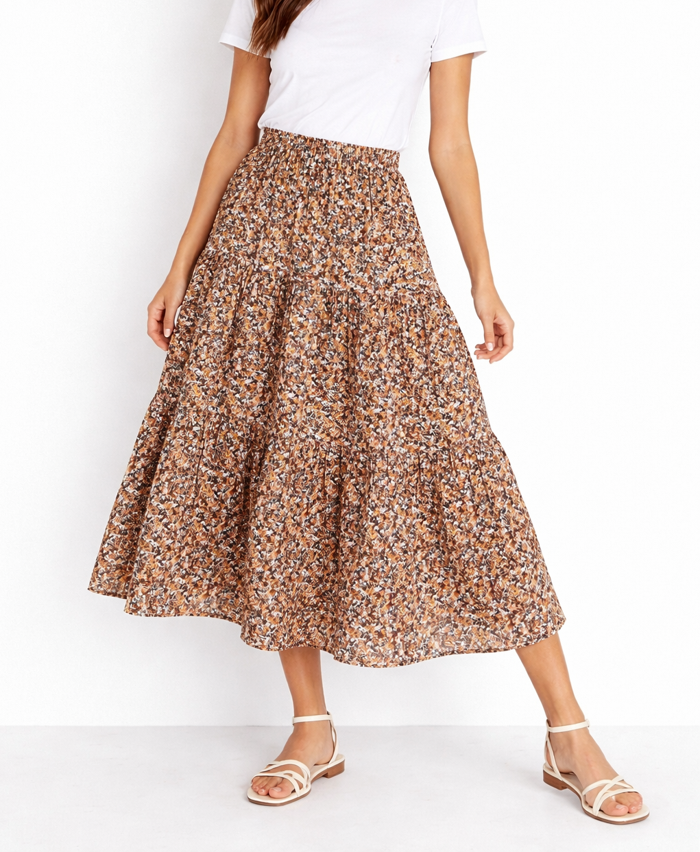 Sunbaked Floral Skirt