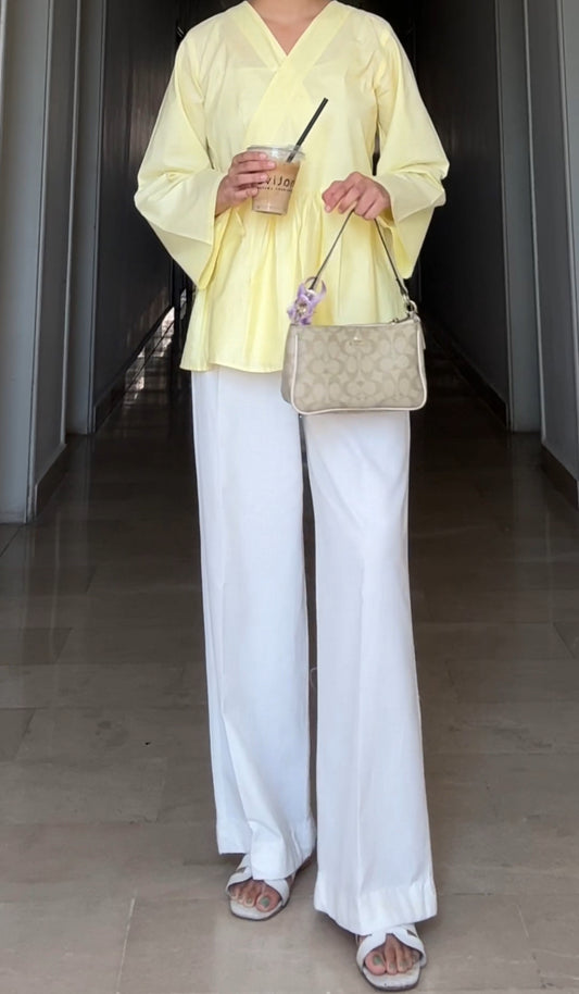 Butter Yellow co ord Set