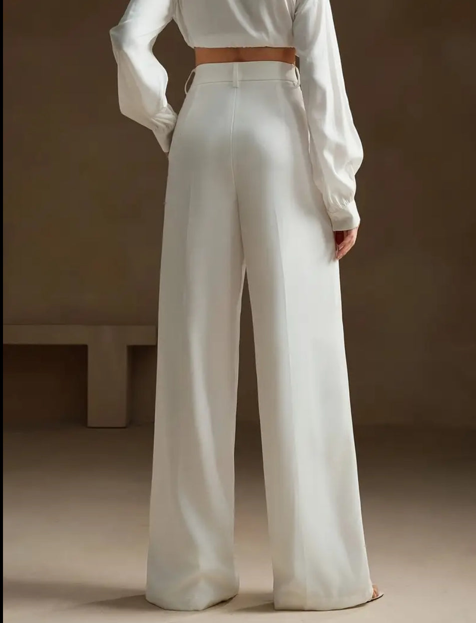 White Baggy Pants