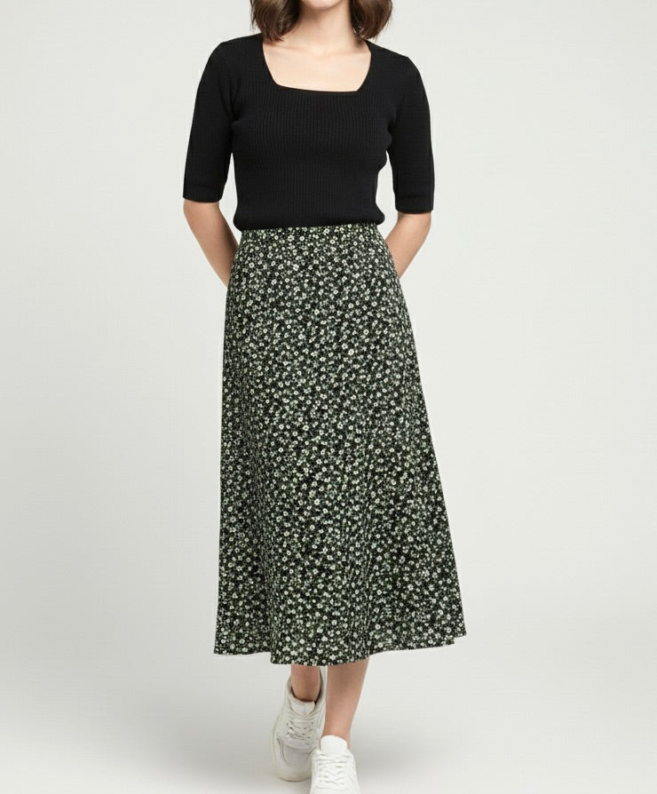 Midnight meadow Skirt