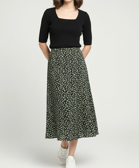 Midnight meadow Skirt