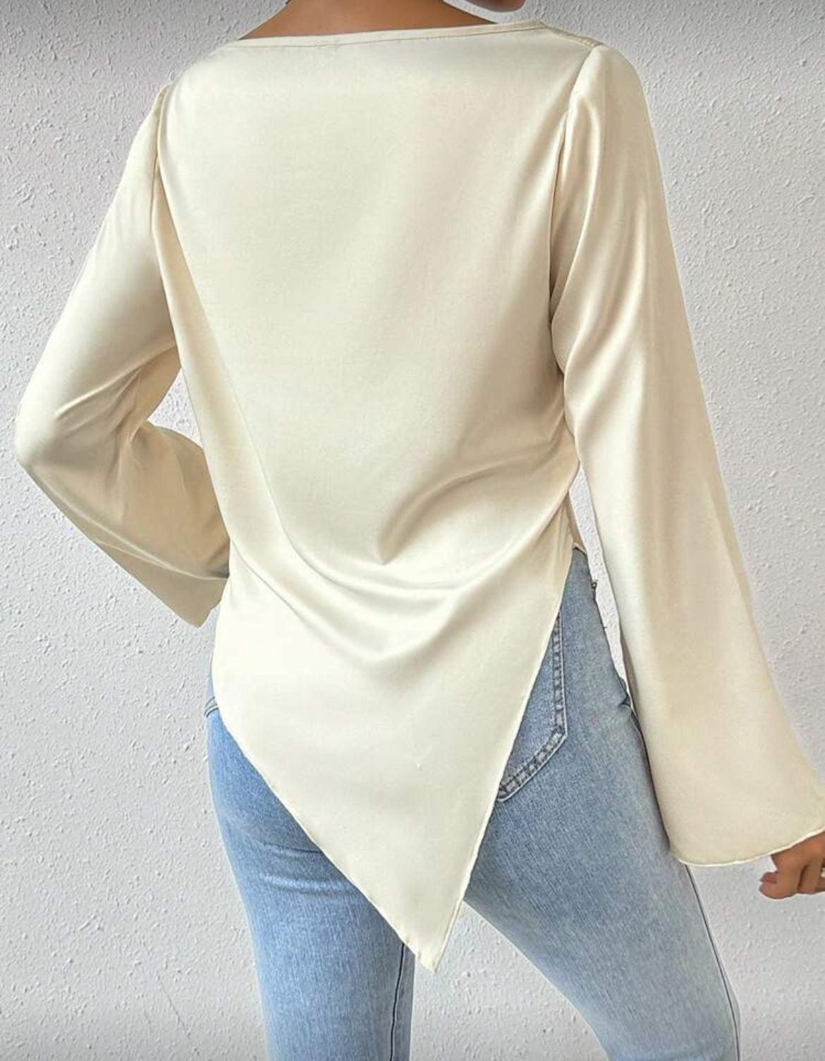 Cowl Satin Top