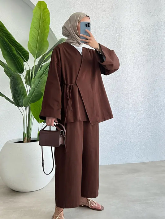 Mocha muse Co Ord Set