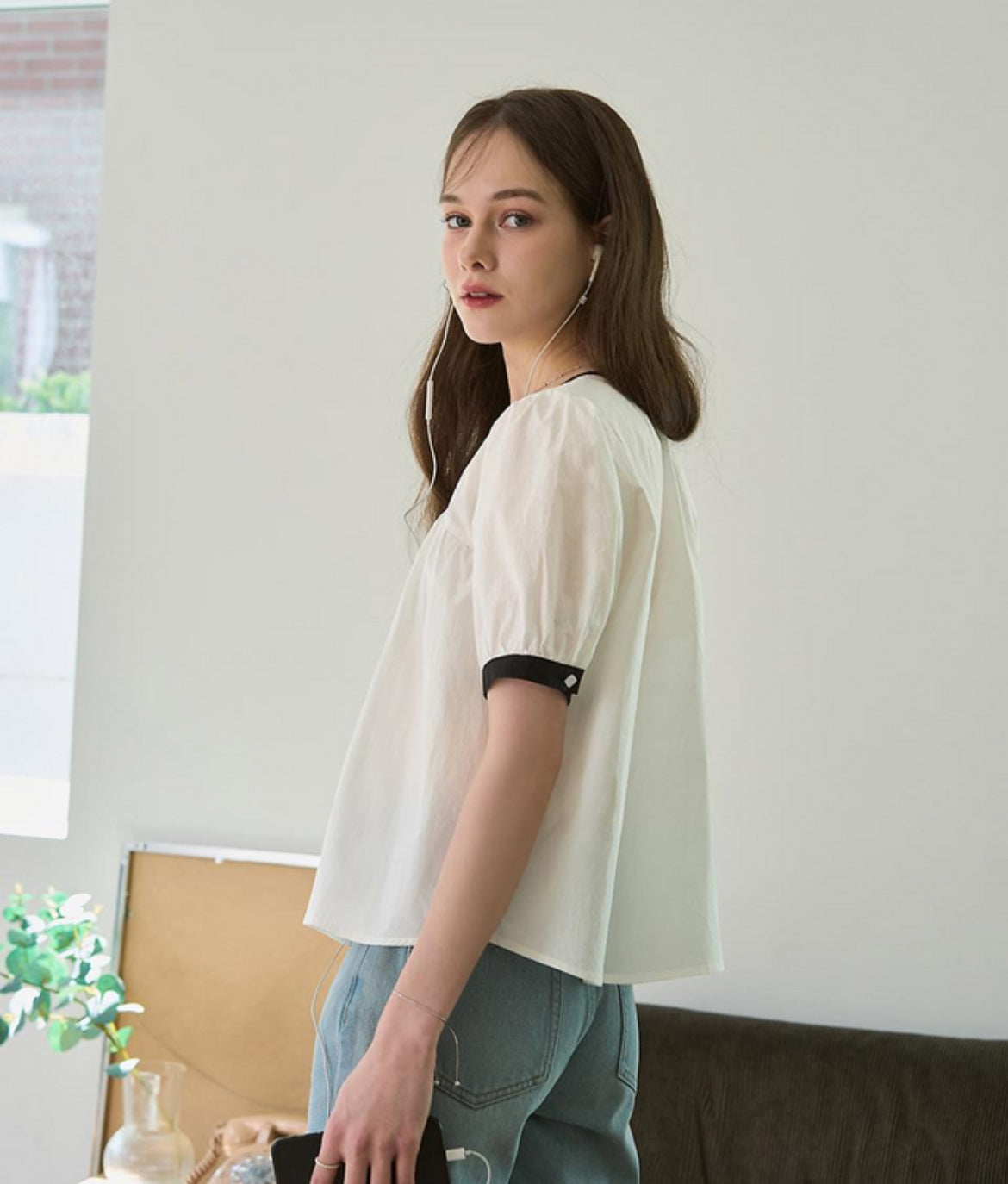 Ivory charm top
