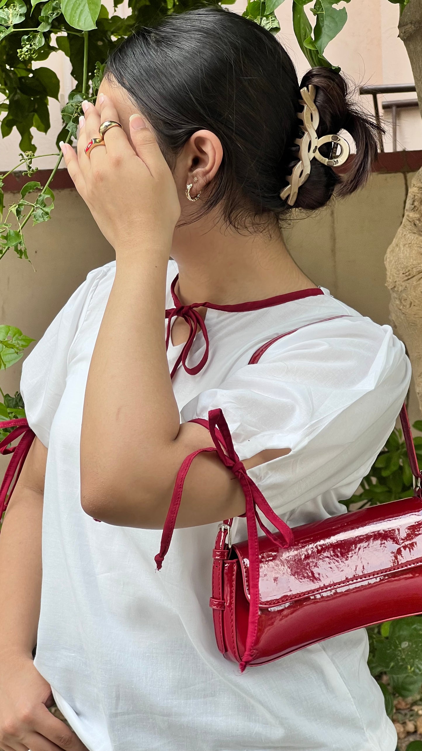 Maroon Mist top