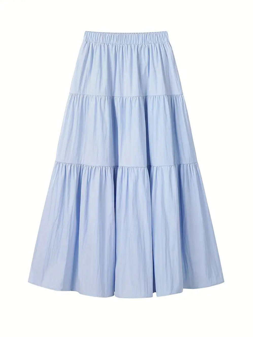 Powder blue Maxi Skirt