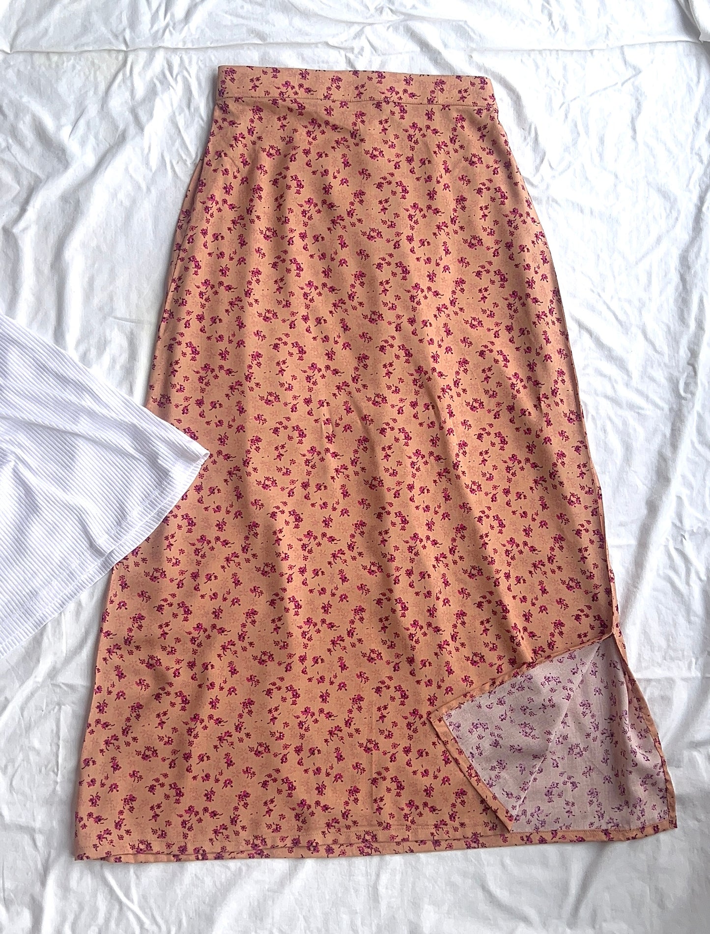 Coral charm skirt