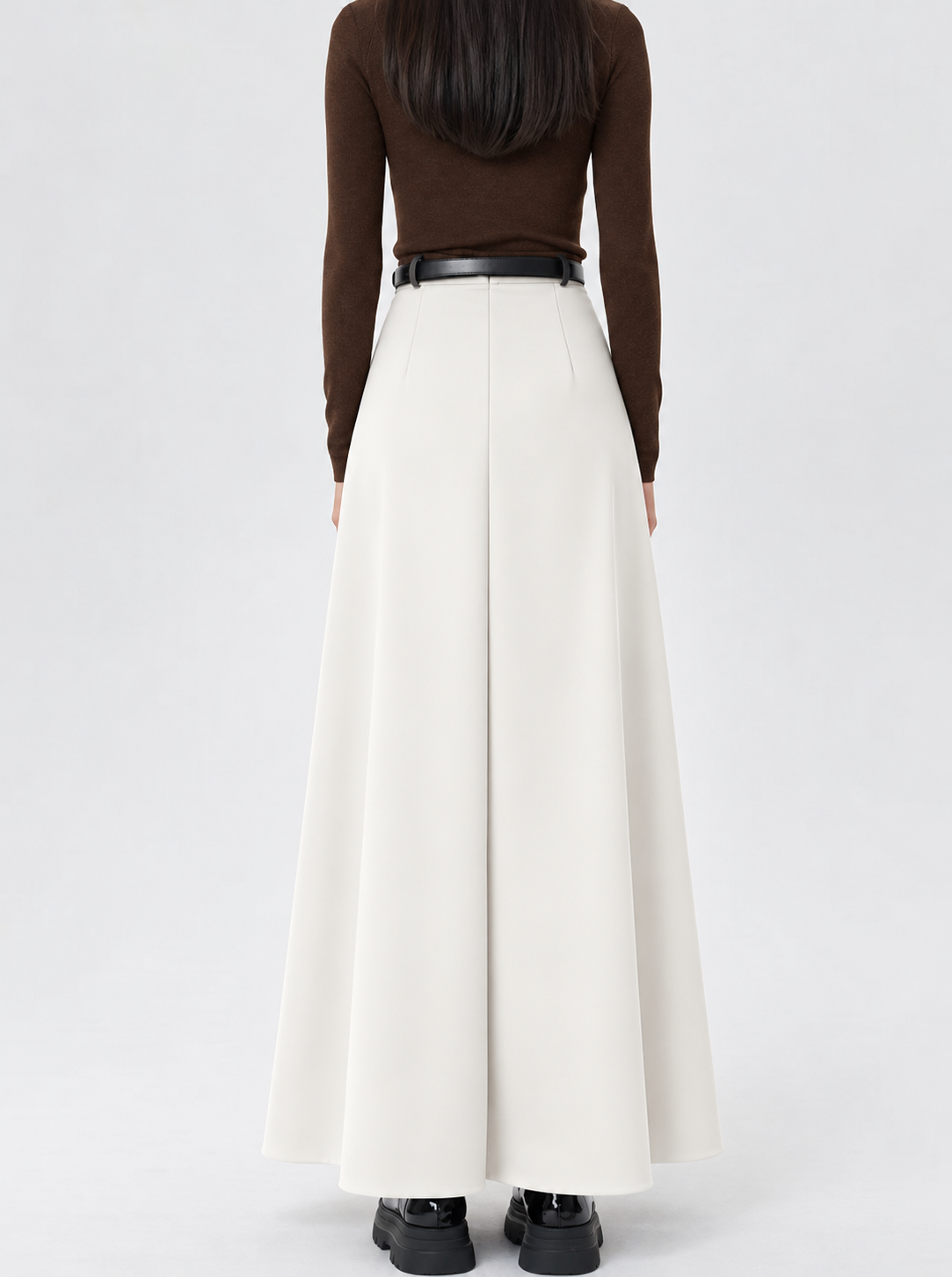 White Sleek Skirt