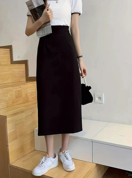Cheek high waist skirt