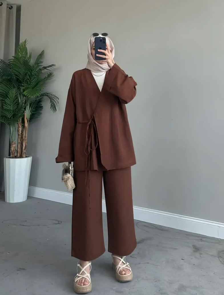 Mocha muse Co Ord Set