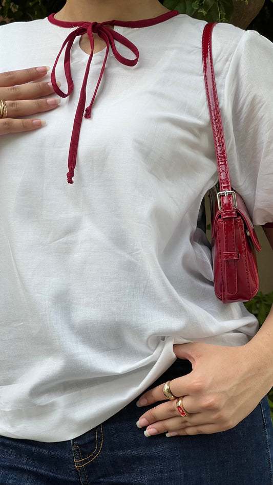 Maroon Mist top