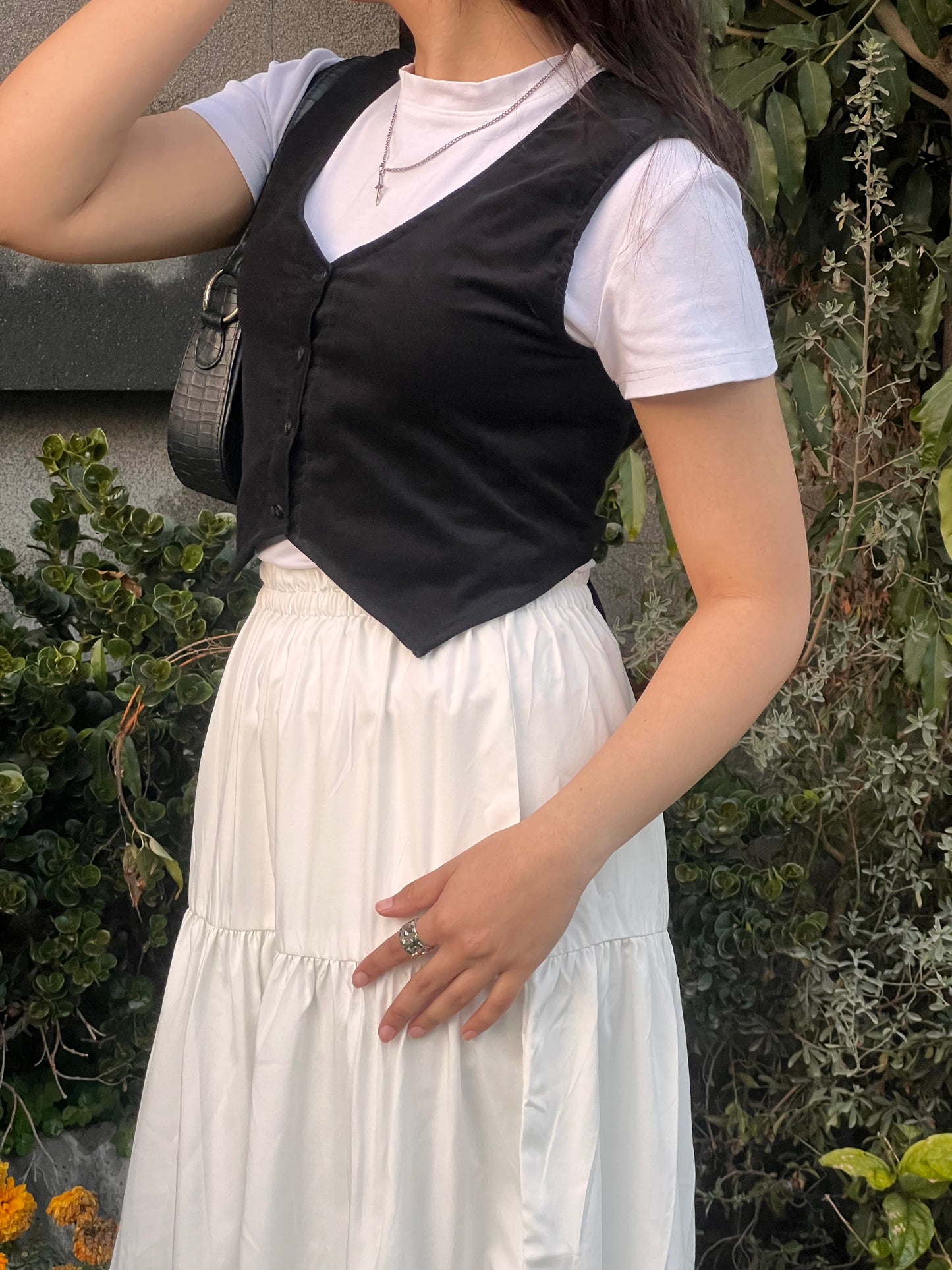 Cordrouy Corset Vest