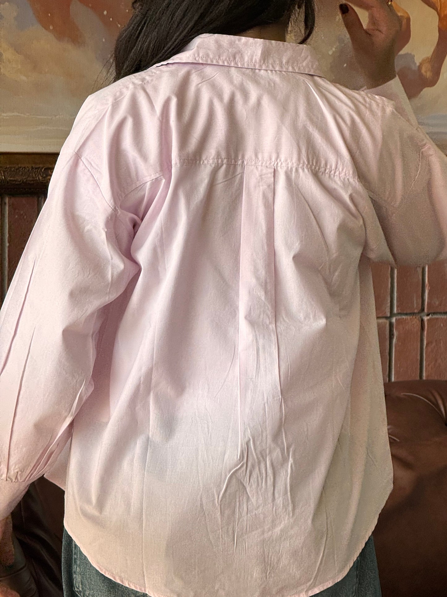 Baby Pink Button Down