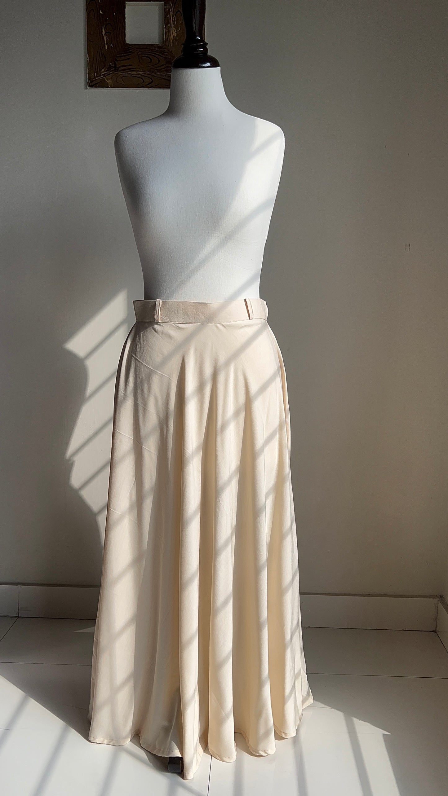 Beige Flair Skirt