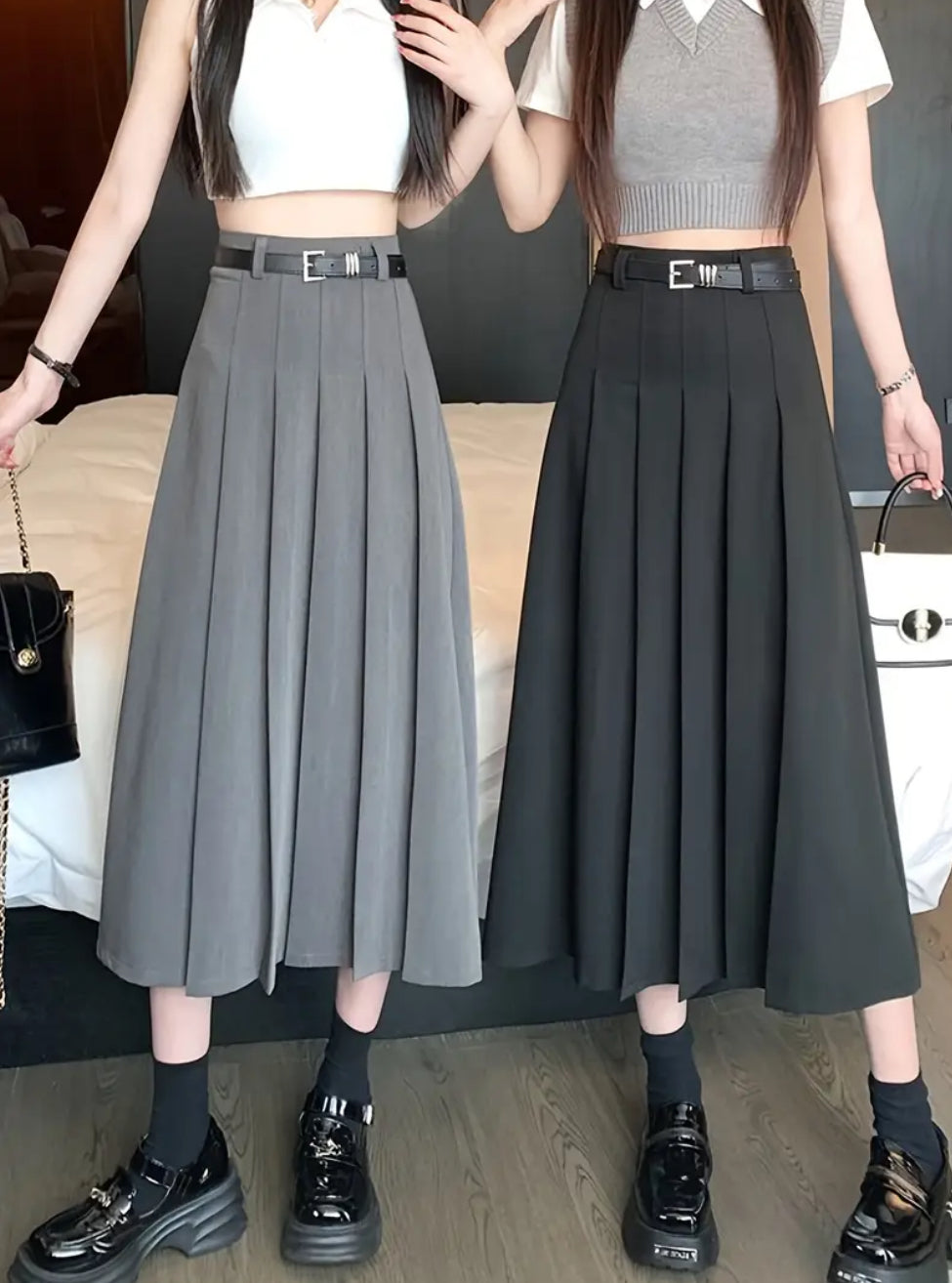 Pleated Skirt