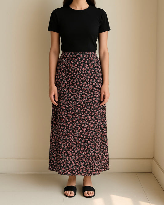 Dark Bloom Skirt
